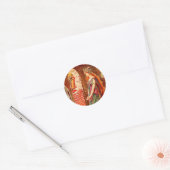 Sticker Rond La princesse emprisonnée (Enveloppe)