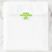 Sticker Rond La princesse irlandaise (Sac)