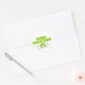 Sticker Rond La princesse irlandaise (Enveloppe)