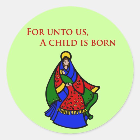 Sticker Rond La raison de la saison (Devant)