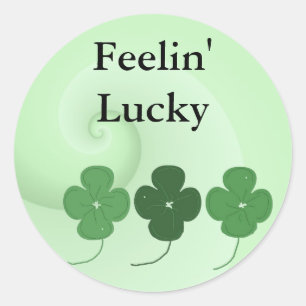 Sticker Rond La Saint-Patrick