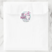 Sticker Rond La Saint-Valentin des gnomes (Sac)