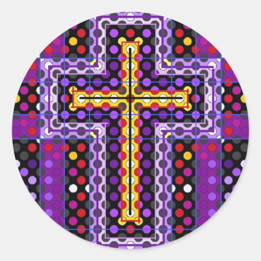 Sticker Rond La Sainte Croix (Devant)