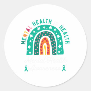 Sticker Rond La santé est la santé
