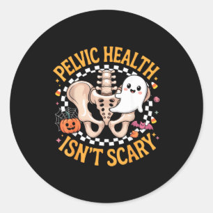 Sticker Rond La santé pelvienne n’est pas une thérapie anatomiq