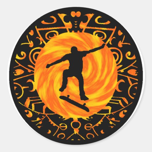 STICKER ROND LA SECOUSSE DE TRE (Devant)