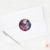 Sticker Rond La spectaculaire Carina Nebula (Enveloppe)