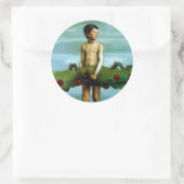 Sticker Rond La terre de vie (Sac)