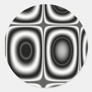 Sticker Rond La Terre Sept - Fractale