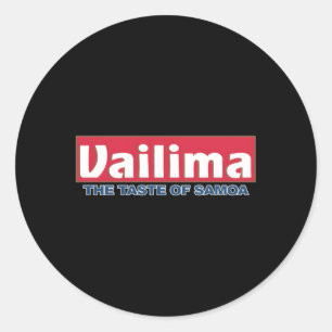 Sticker Rond La tribu de Samoan Vailima