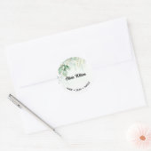 Sticker Rond La verdure (Enveloppe)