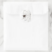 Sticker Rond La veuve noire (Sac)