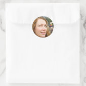 Sticker Rond La vie est belle (Sac)