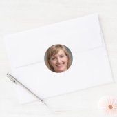 Sticker Rond La vie est belle (Enveloppe)
