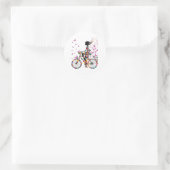 Sticker Rond la vie est belle (Sac)