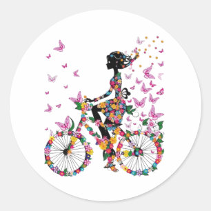 Sticker Rond la vie est belle