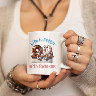 Sticker Rond La vie est meilleure avec des arrosages