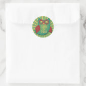 Sticker Rond La vie est un piment (Sac)