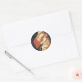 Sticker Rond La Vierge et l'enfant (Enveloppe)