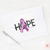 Sticker Rond La violence domestique (Enveloppe)