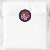 Sticker Rond La zone d'exclusion aérienne (Sac)