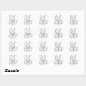 Sticker Rond Lab Rat (Feuille)