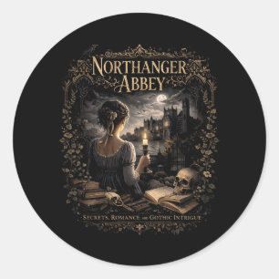 Sticker Rond L'Abbaye de Northanger