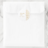 Sticker Rond Label GILDED Blooms (Sac)