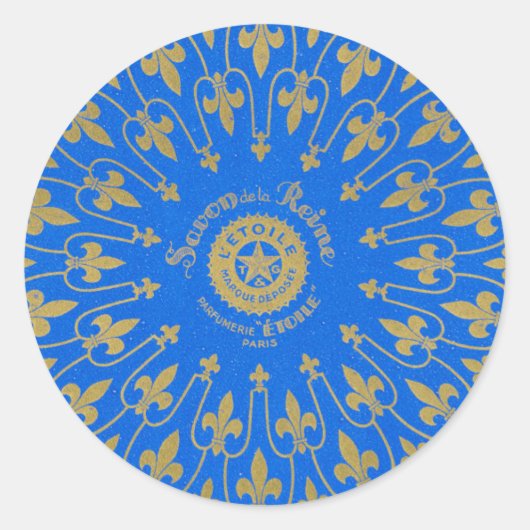 Sticker Rond Label Savon de la Pure Soap (Devant)