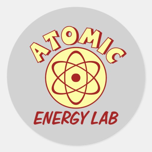 Sticker Rond Laboratoire de l'énergie atomique (Devant)