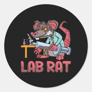 Sticker Rond Laboratoire Technique Laboratoire Laboratoire Tech