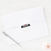 STICKER ROND LABRADOODLE AUSTRALIEN (Enveloppe)
