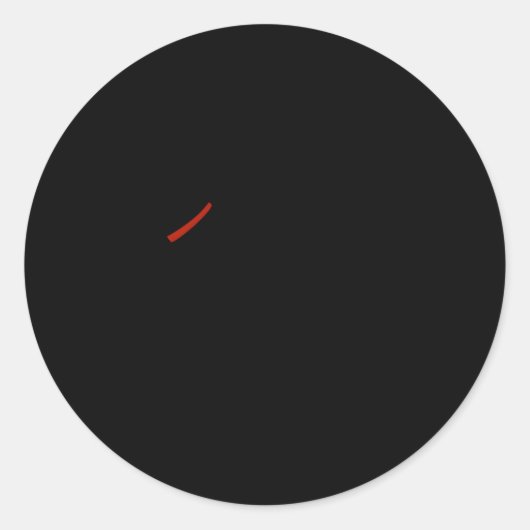 Sticker Rond Labrador Retriever (Devant)