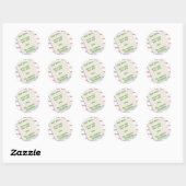 Sticker Rond LabradorpluralNice (Feuille)