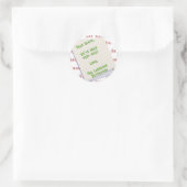 Sticker Rond LabradorpluralNice (Sac)