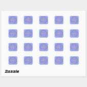 Sticker Rond Labyrinthe classique (Feuille)