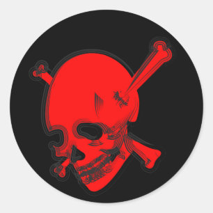 Sticker Rond Labyrinthe Roger #1