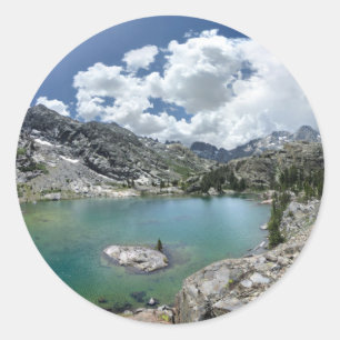Sticker Rond Lac cabine - Ansel Adams Wilderness - Californie