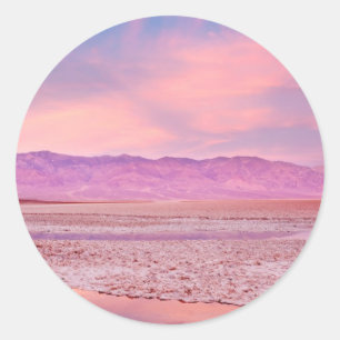 Sticker Rond Lac Death Valley water