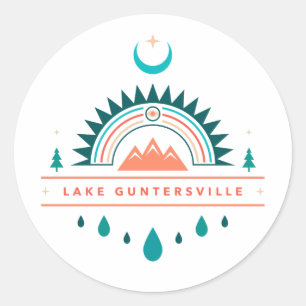 Sticker Rond lac guntersville alabama