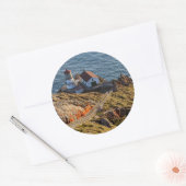 Sticker Rond Lac Lighthouse (Enveloppe)