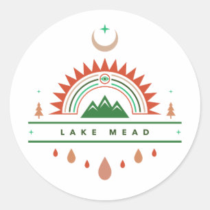 Sticker Rond lac mead arizona