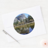 Sticker Rond Lac Mirror (Enveloppe)