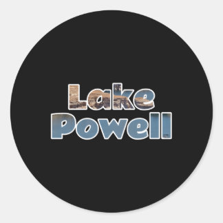Sticker Rond Lac Powell