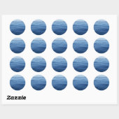 Sticker Rond Lac Tahoe (Feuille)