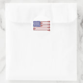 Sticker Rond Lacrosse AmericasGame (Sac)