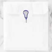 Sticker Rond Lacrosse Féminin (Sac)