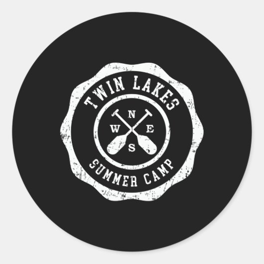 Sticker Rond Lacs jumeaux (Devant)