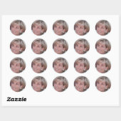 Sticker Rond Lady Diana (Feuille)