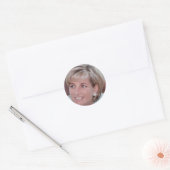 Sticker Rond Lady Diana (Enveloppe)
